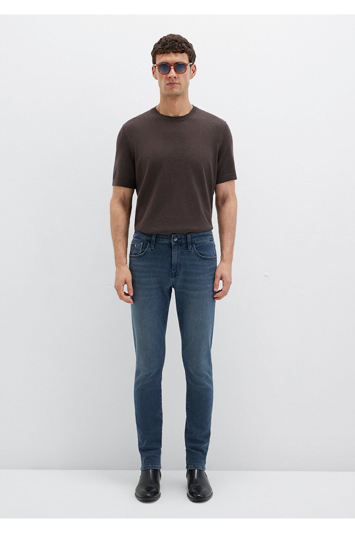 Mavi James Black Puslu Mürekkep Jean Pantolon 0042490667 görsel 3