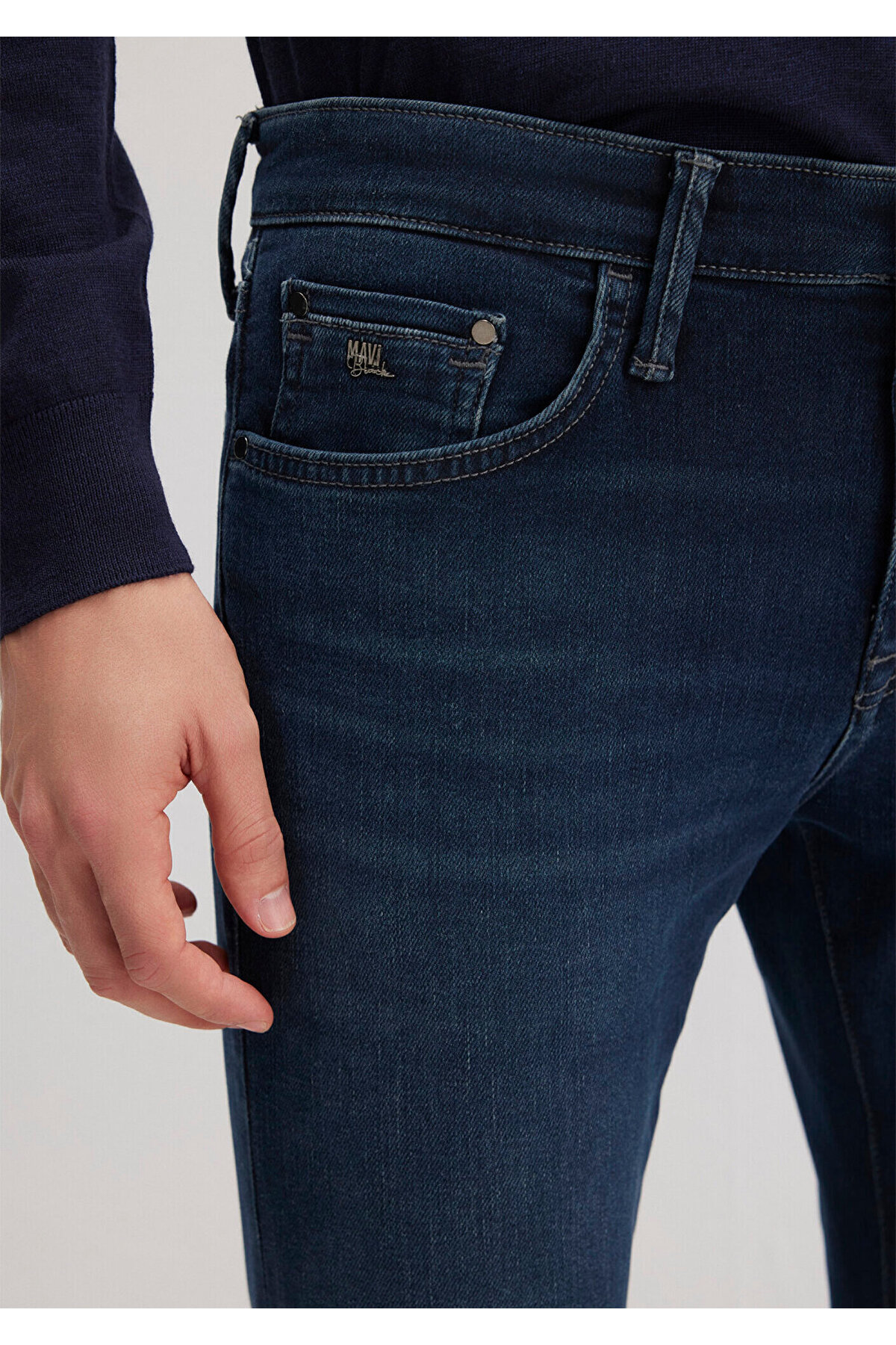 Mavi James Lux Black Puslu Koyu Jean Pantolon 0042490825 görsel 8