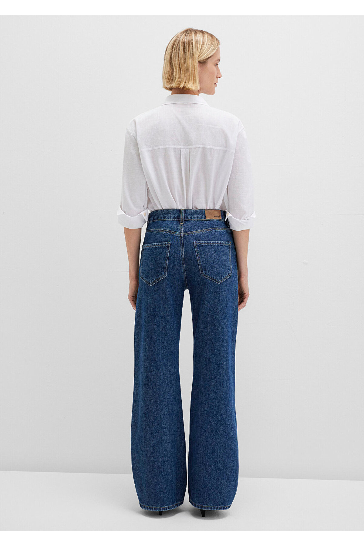 Mavi Malibu Mid Used Denim Jean Pantolon 8810152-91317 görsel 5