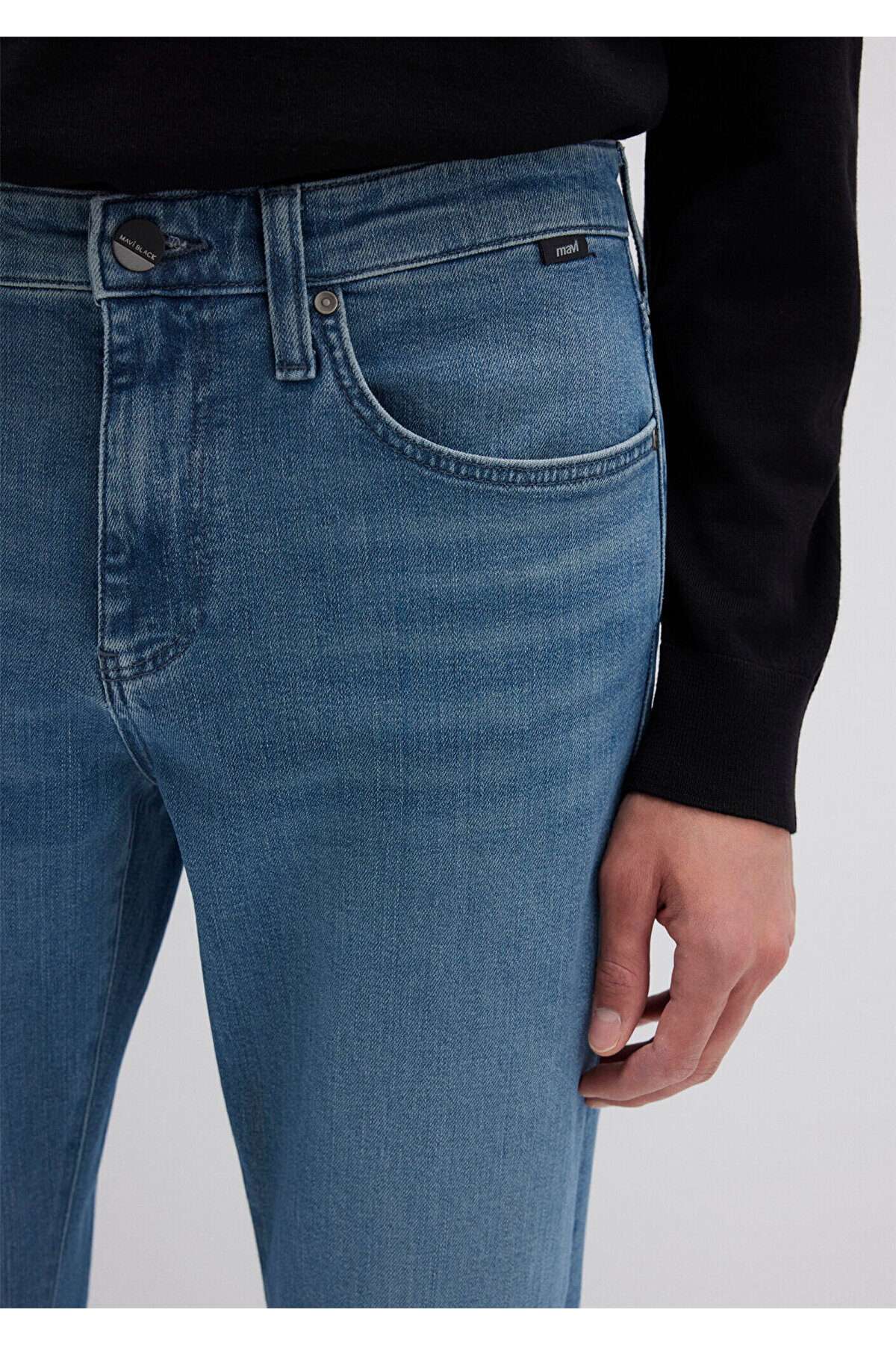 Mavi Hunter Black Vintage Indigo Mavisi Jean Pantolon 0020290661 görsel 5