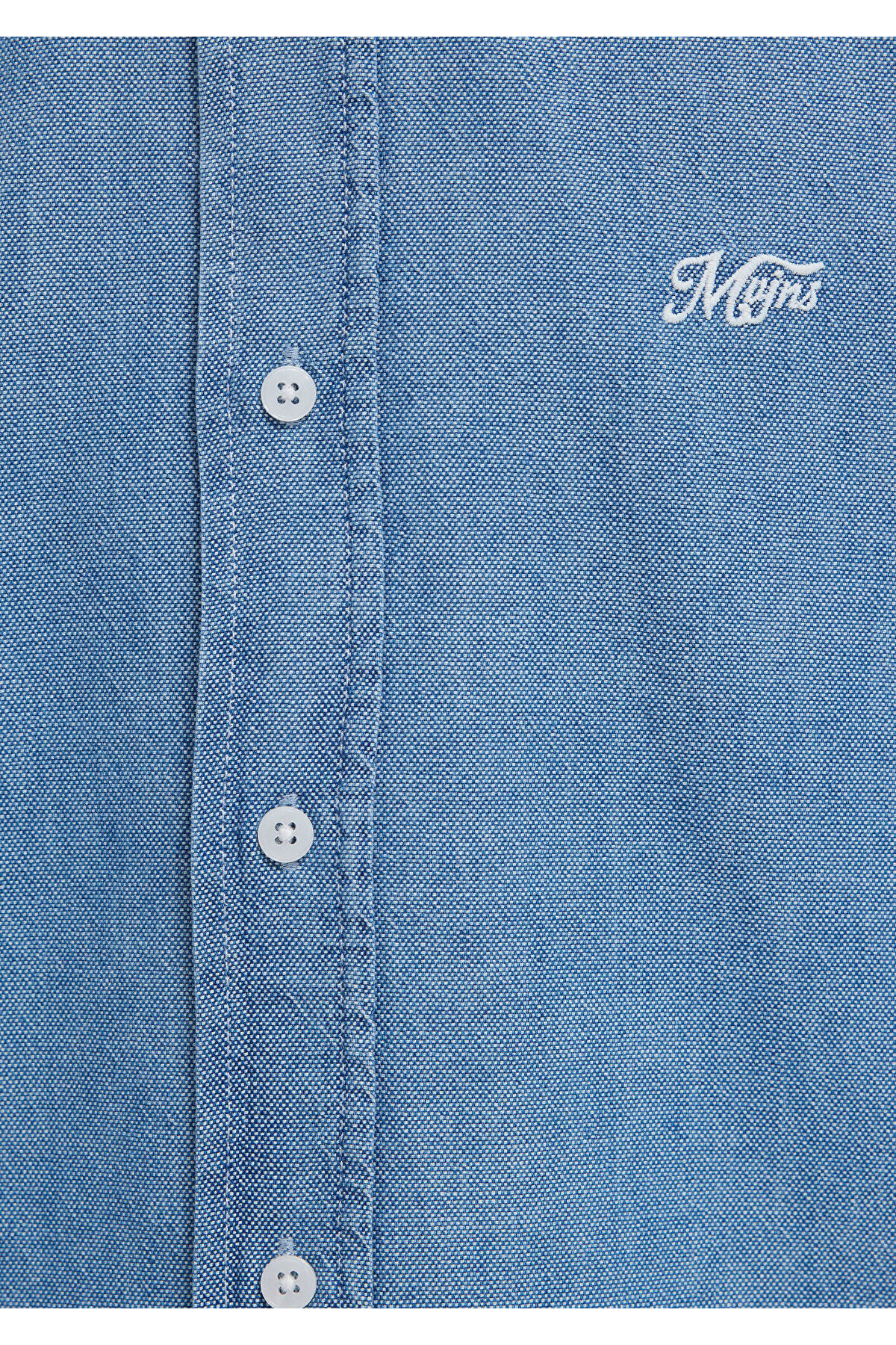 Mavi MVJNS Nakışlı Gömlek Loose Fit / Bol Rahat Kesim 0211885-18790 görsel 8