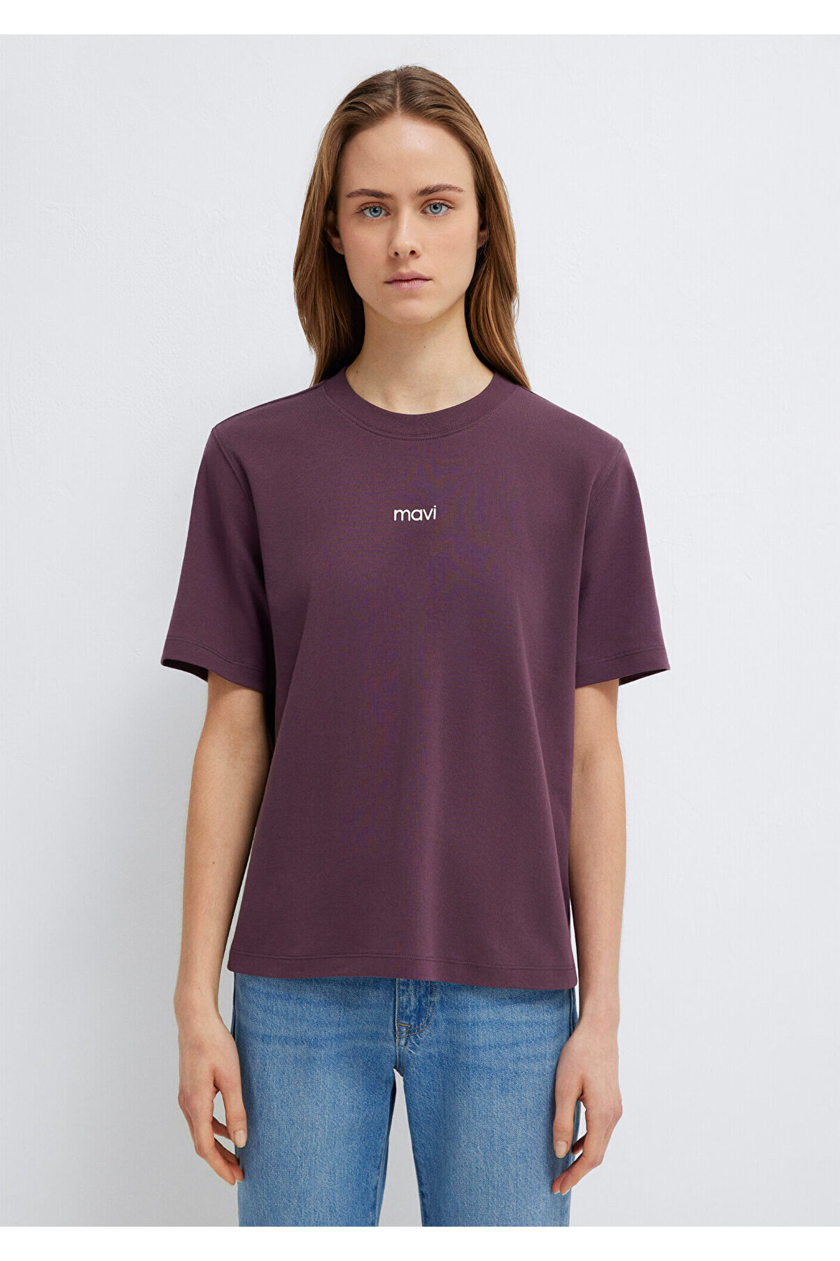 Mavi Logo Kadın T-Shirt M1612829-70260 görsel 3
