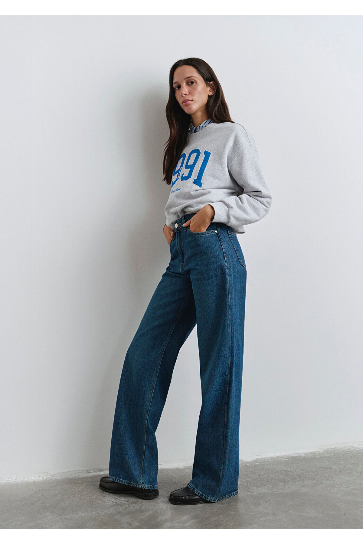 Mavi Malibu Iconic Puslu Koyu Jean Pantolon 1010152-90516 görsel 2