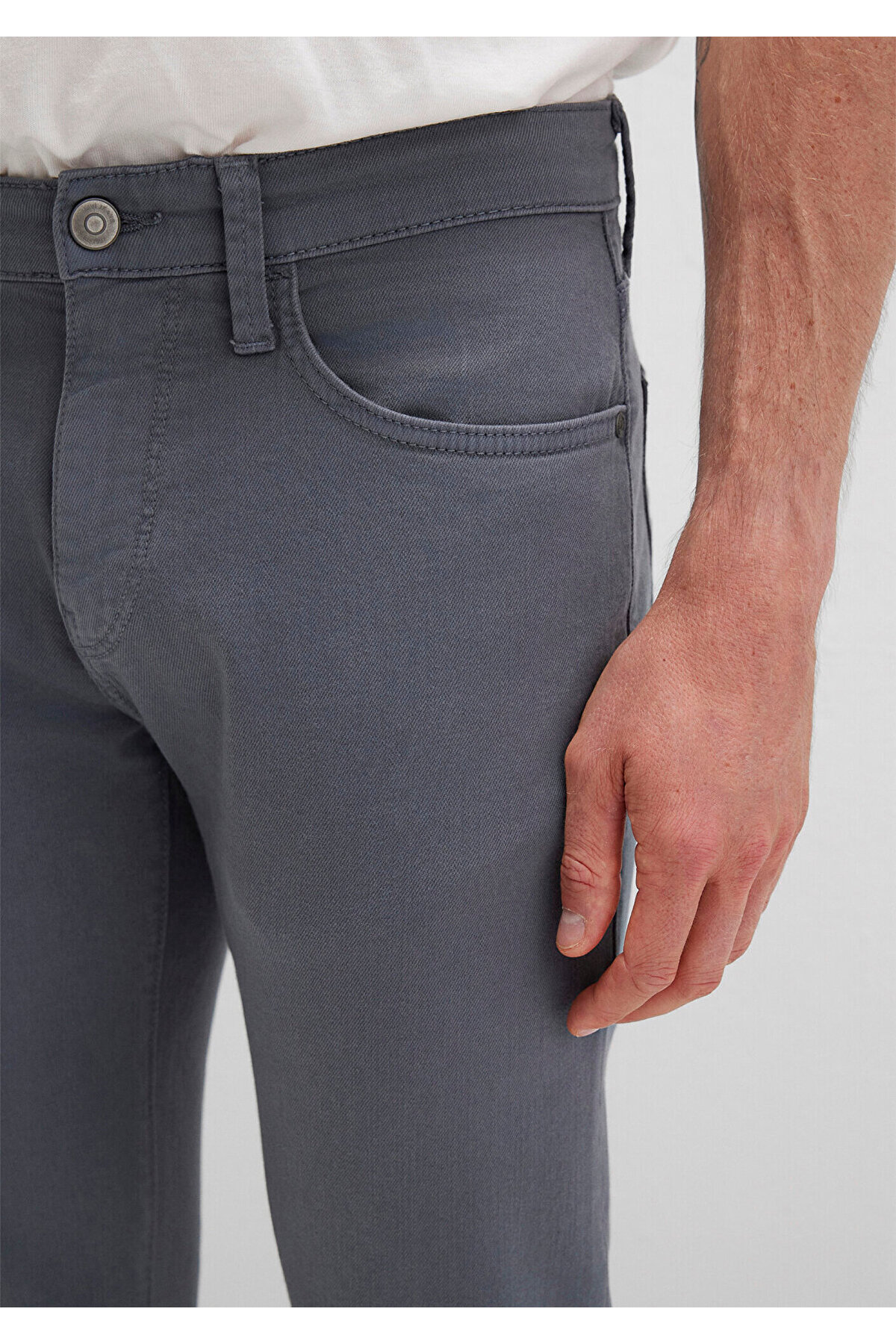 Mavi Jake Sisli Comfort Gabardin Pantolon 0042290683 görsel 5