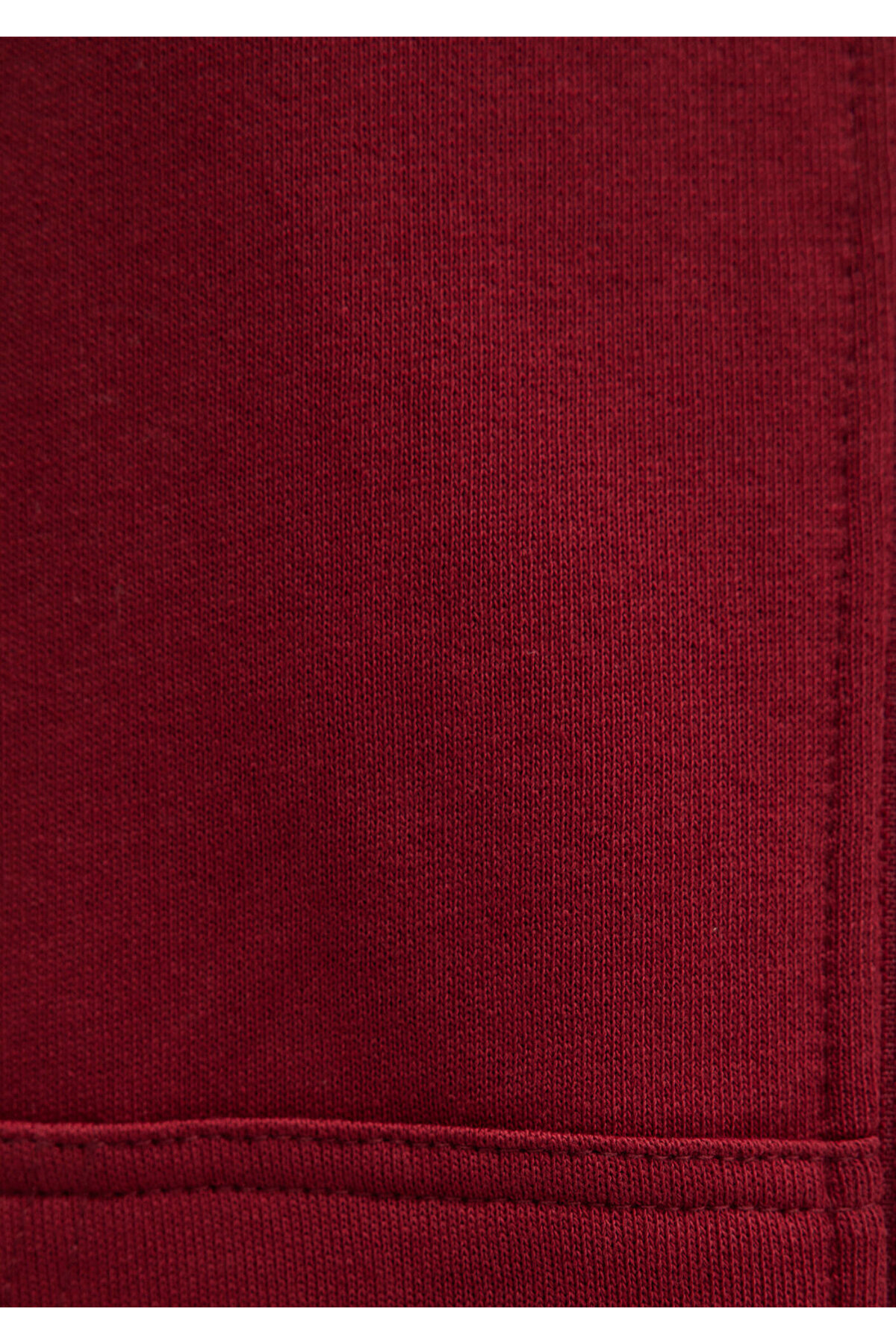 Mavi Logo Baskılı Kapüşonlu Fermuarlı Bordo Sweatshirt 1S10178-85493 görsel 7