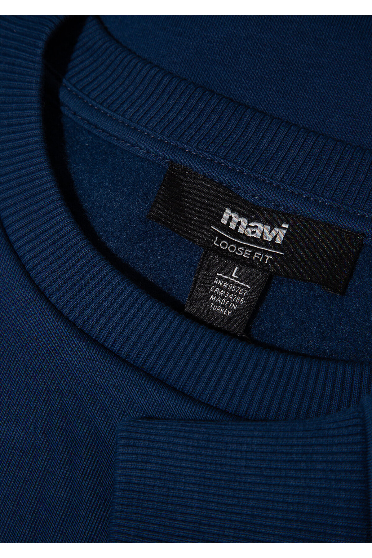 Mavi Logo Baskılı Sweatshirt 0611716-89353 görsel 7