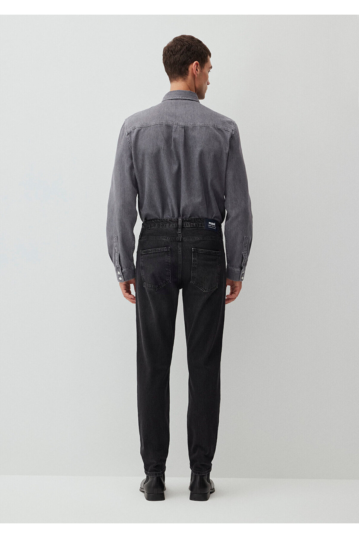 Mavi London Classic Denim Antrasit Jean Pantolon 0010172-87848 görsel 6