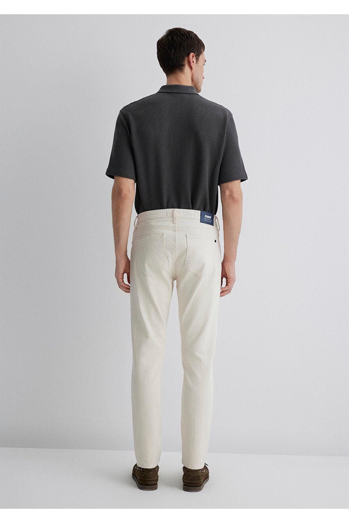 Mavi Milan Classic Denim Ekru Jean Pantolon 0081087654 görsel 4