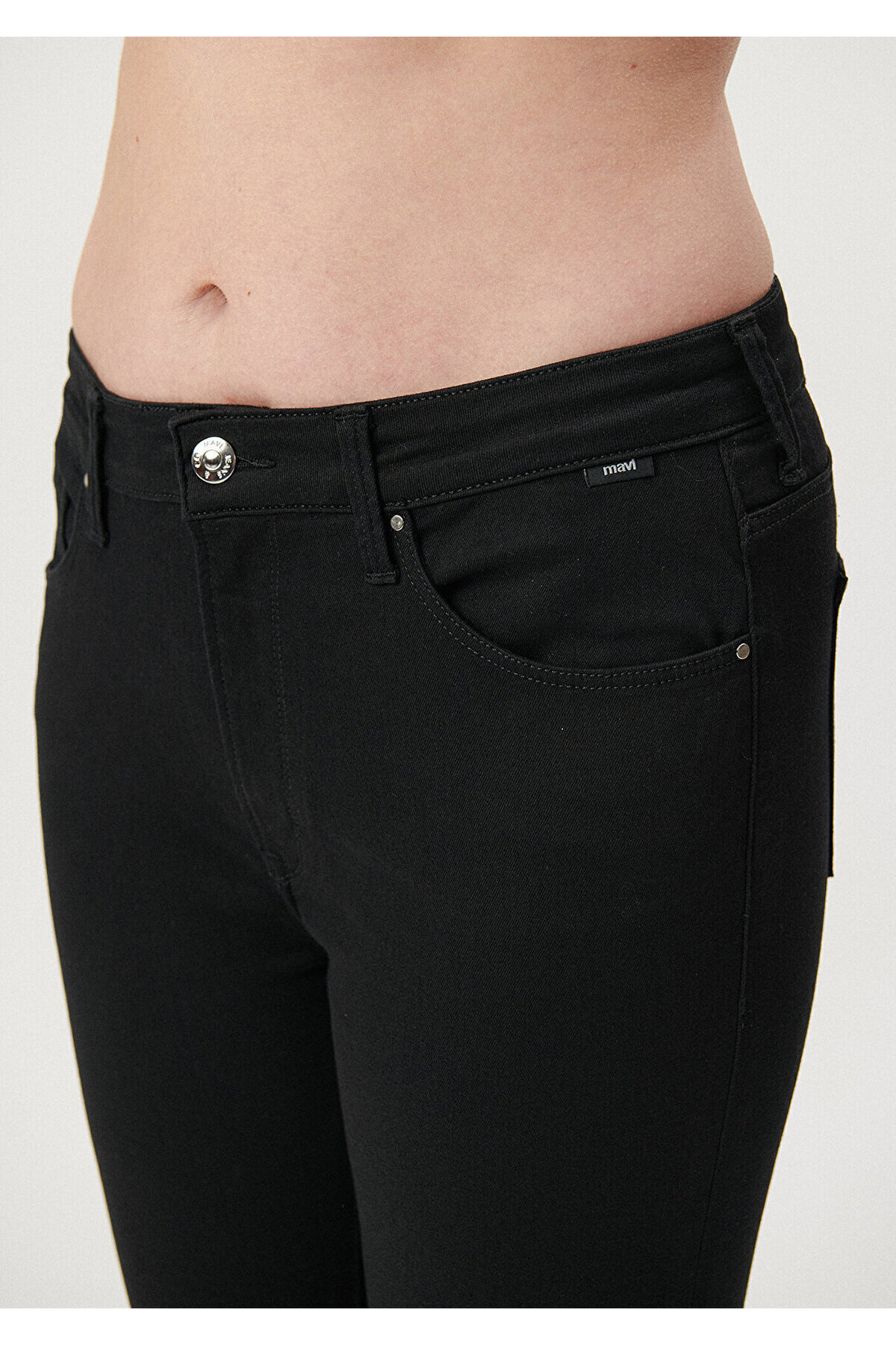 Mavi Marlie Everday Siyah Jean Pantolon 101339-85945 görsel 6