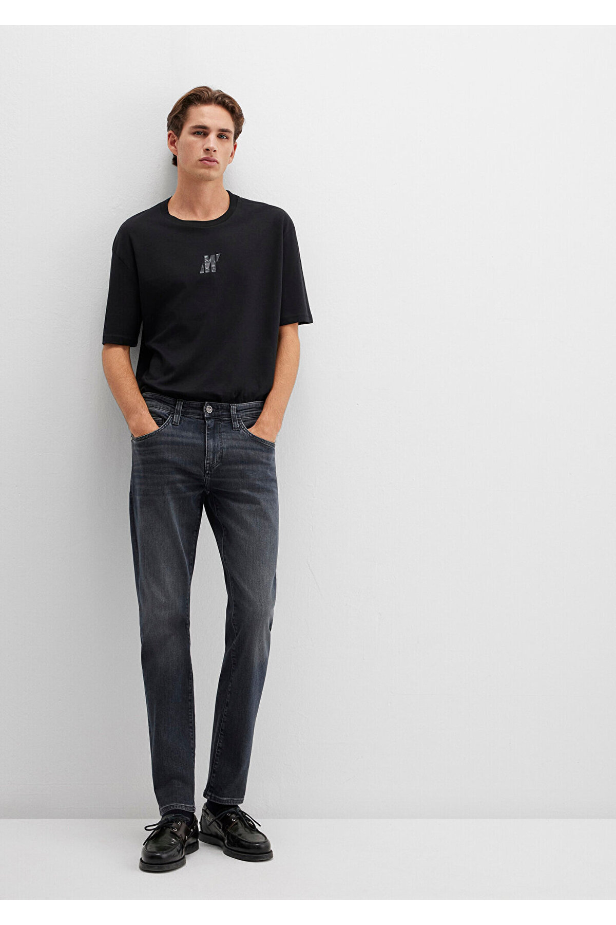 Mavi Jake Pro Vintage Koyu Gri Smoke Jean Pantolon 0042286535 görsel 2