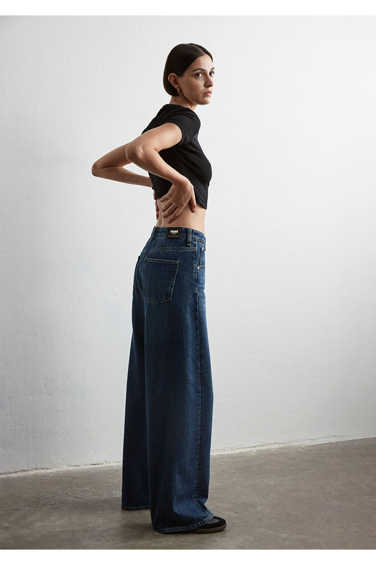Mavi Siena Iconic Puslu Koyu Jean Pantolon 1010763-87748 görsel 4