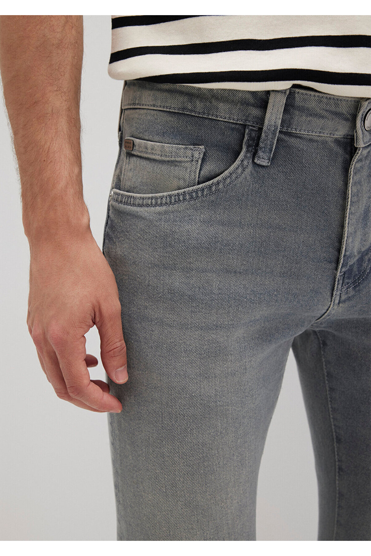 Mavi KVNÇ Black Açık Gri Smoke Jean Pantolon 001070-83703 görsel 6