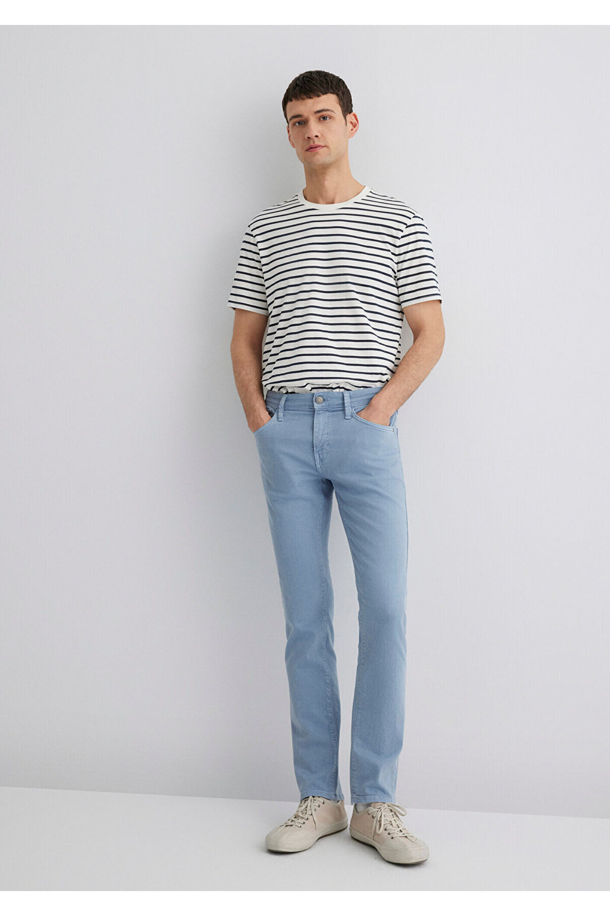 Mavi Jake Nehir Mavisi Comfort Gabardin Pantolon 0042286570 görsel 2