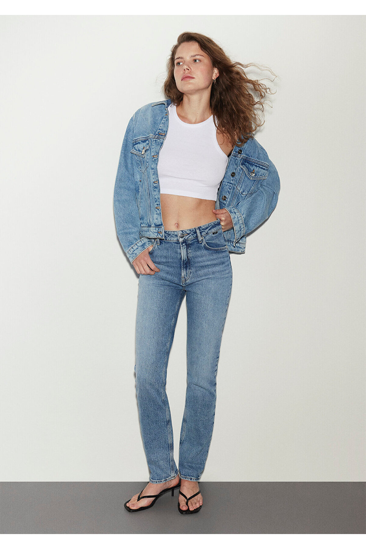 Mavi Rockstar Iconic Açık Mavi Jean Pantolon 1010762-87746 görsel 2