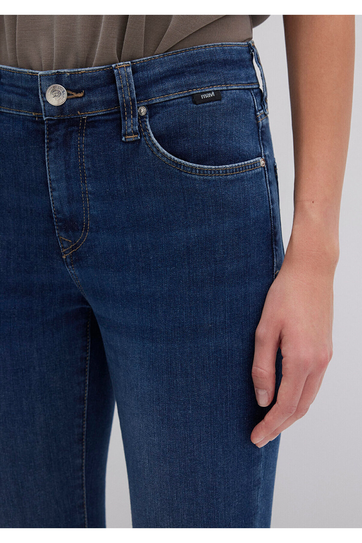 Mavi Molly Everyday Vintage Koyu Jean Pantolon 1013683047 görsel 5