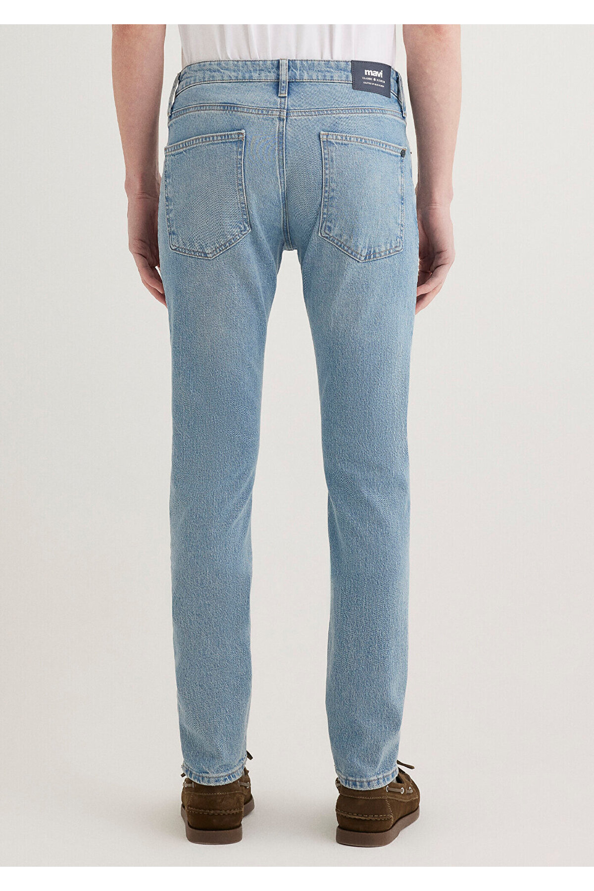 Mavi James Classic Denim Puslu Açık Jean Pantolon 0042486407 görsel 4