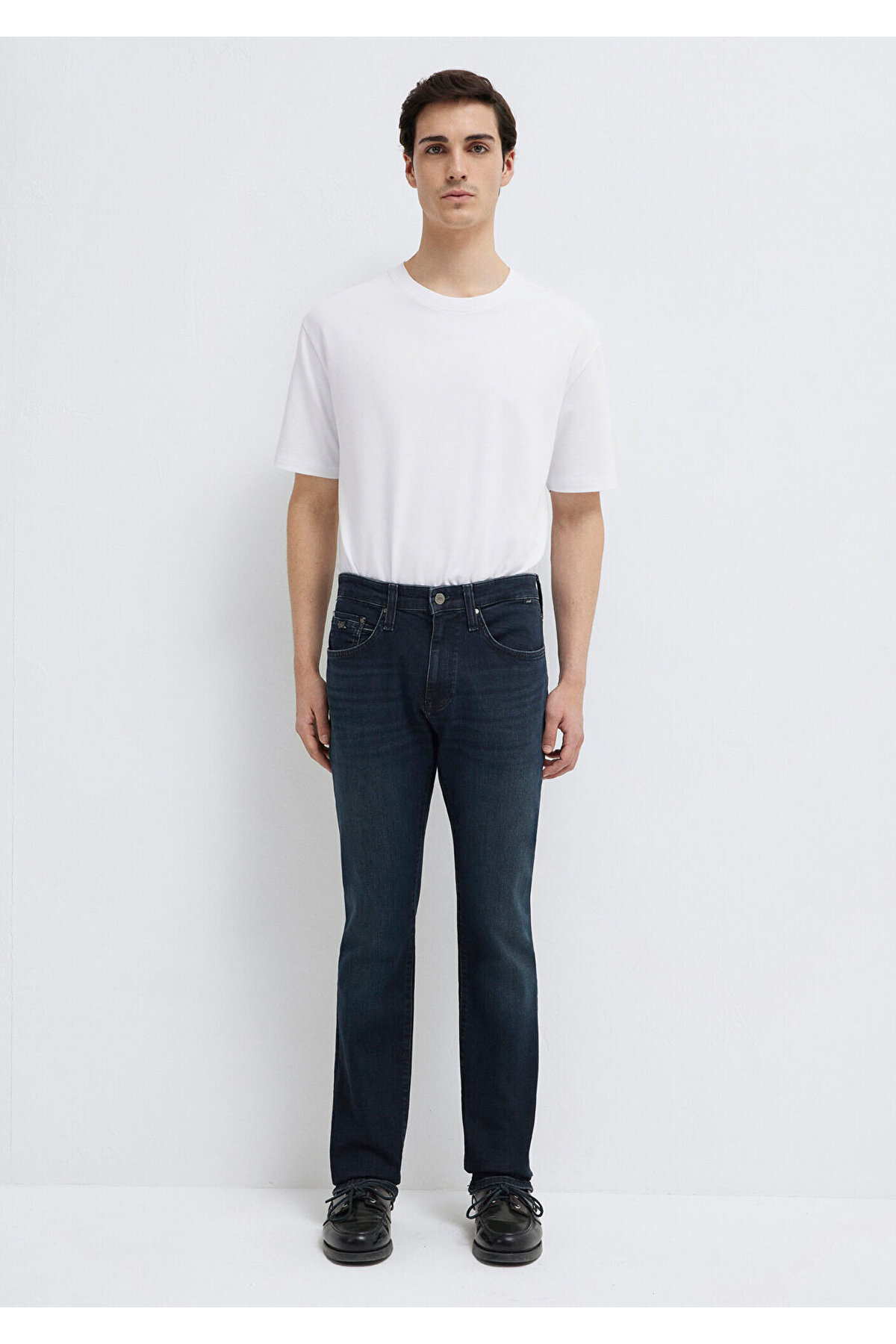 Mavi Jake Lux Black Puslu Vintage Koyu Mavi Jean Pantolon 0042287868 görsel 4