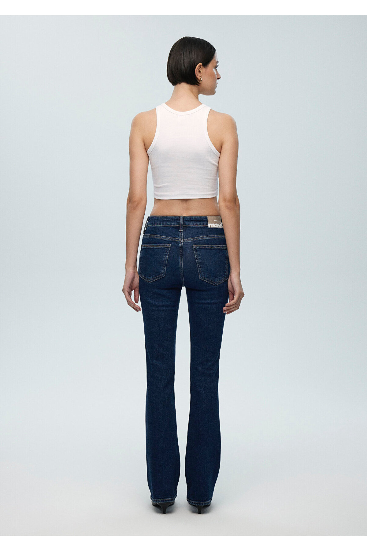 Mavi Maria Real Blue Derin Jean Pantolon 101225-85284 görsel 4