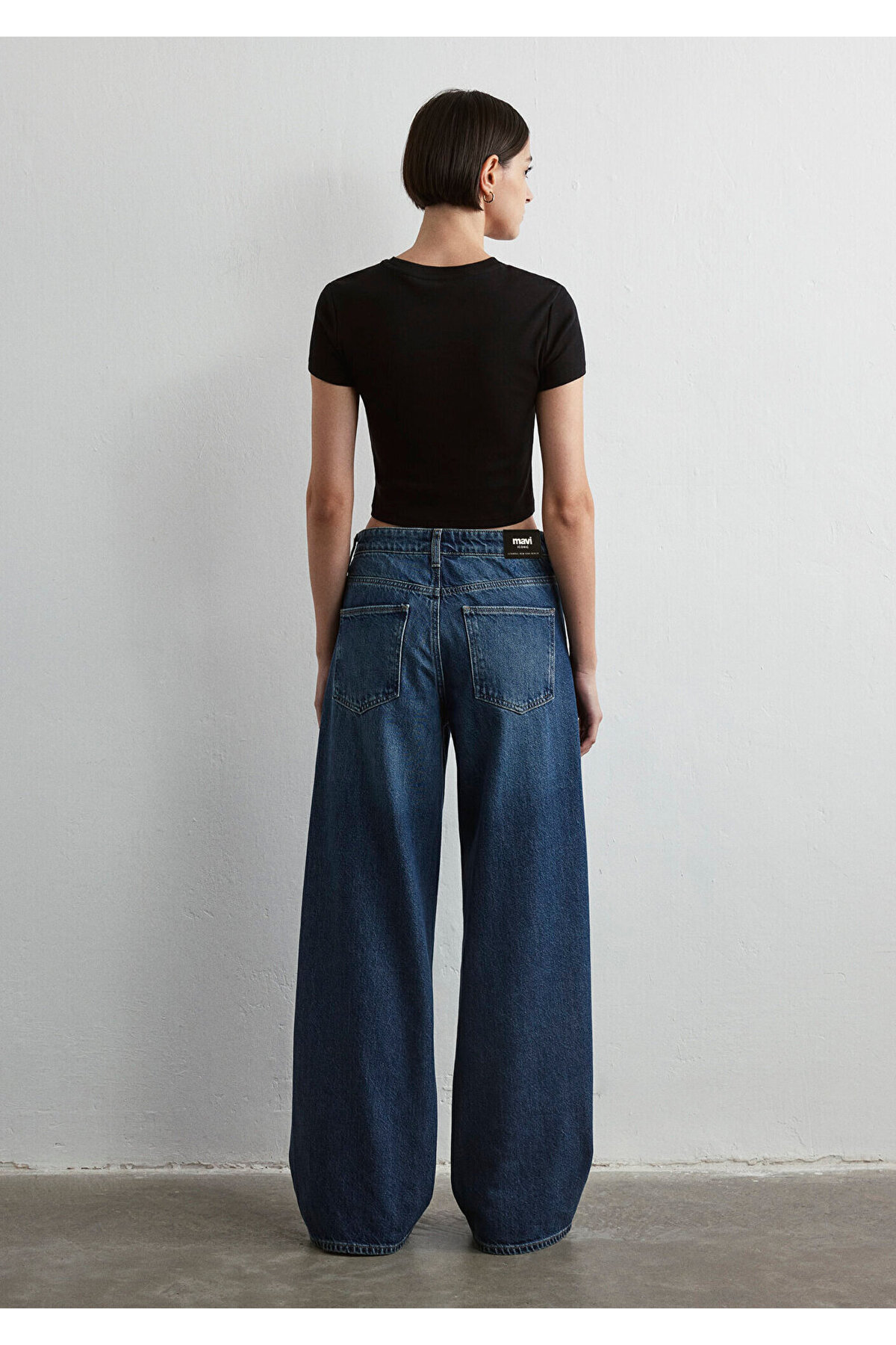 Mavi Siena Iconic Puslu Koyu Jean Pantolon 1010763-87748 görsel 7