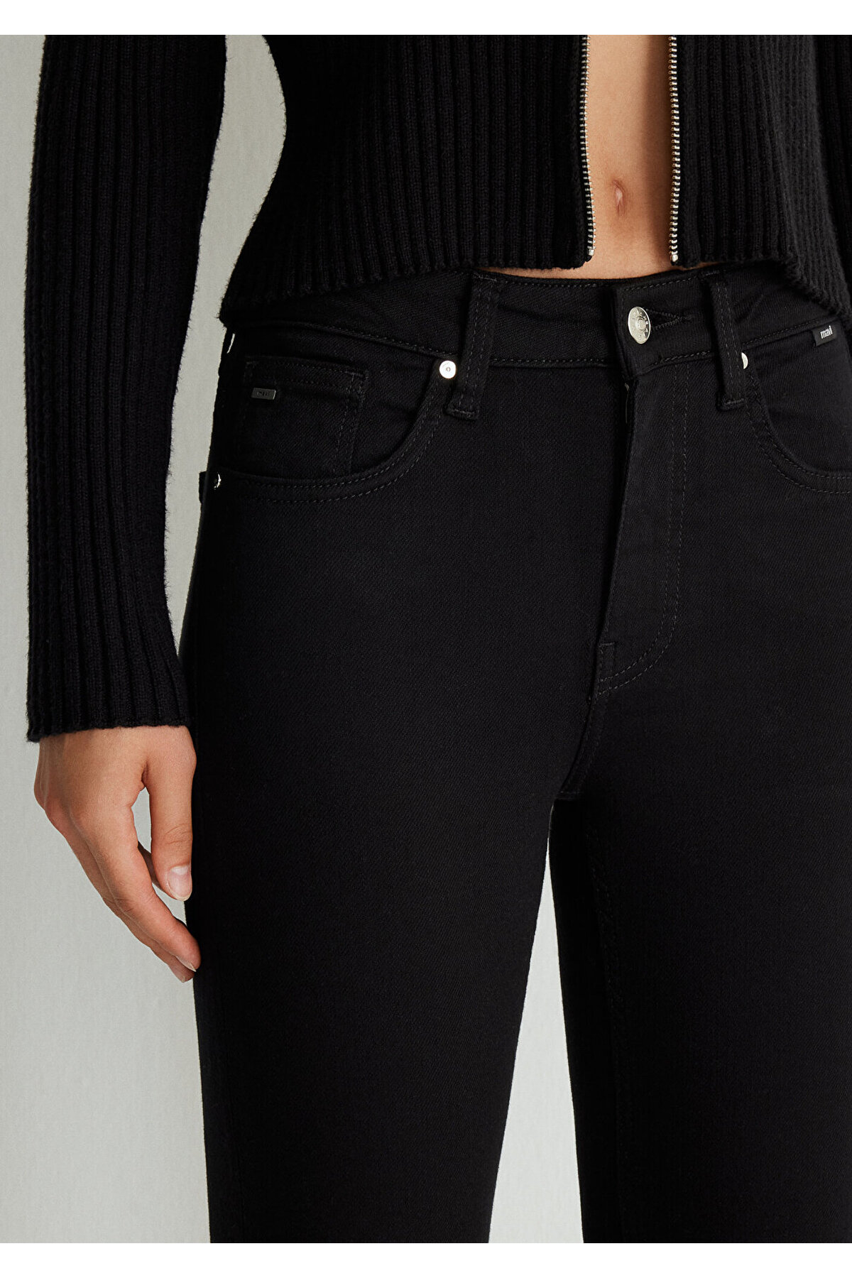 Mavi Maria Gold Shape Siyah Jean Pantolon 101225-80710 görsel 8