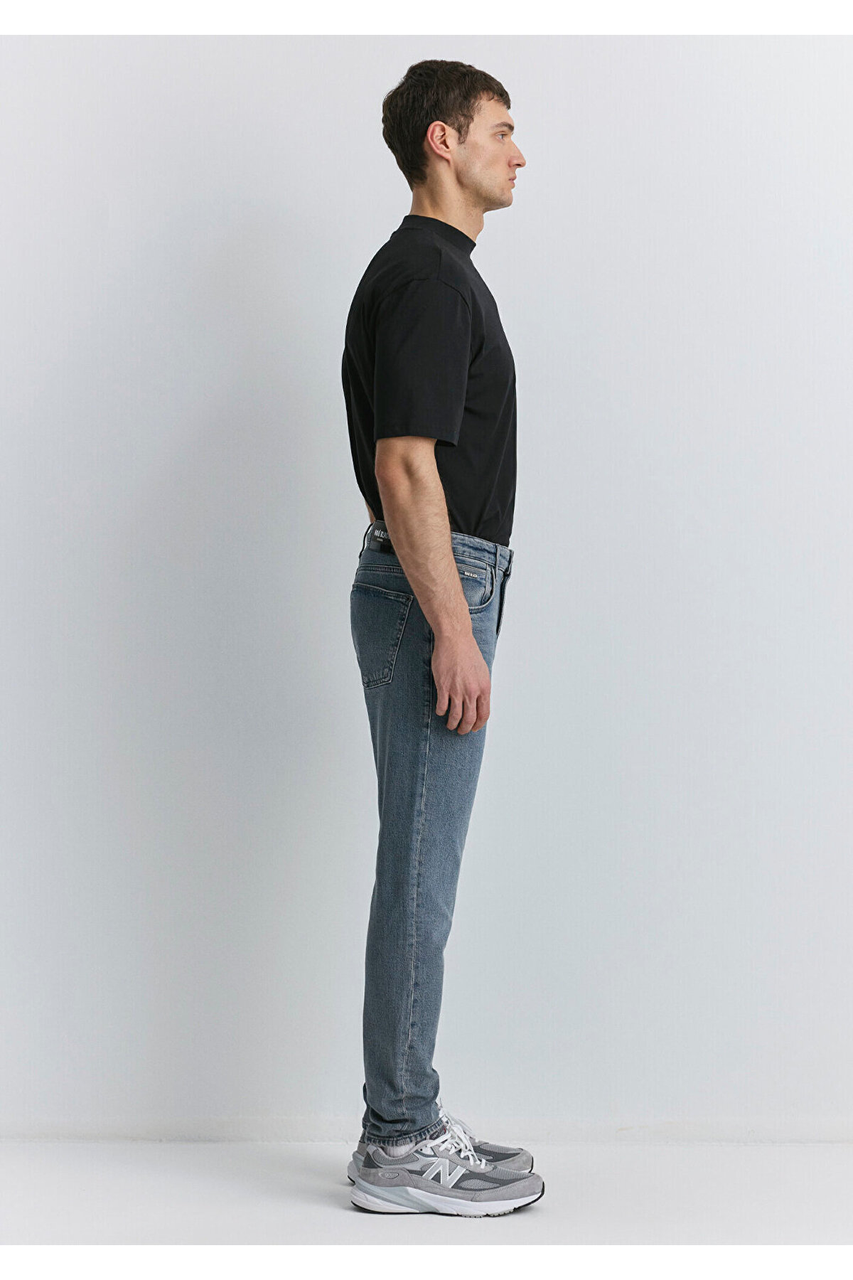Mavi Milan Black Puslu Indigo Mavisi Jean Pantolon 0081089341 görsel 5