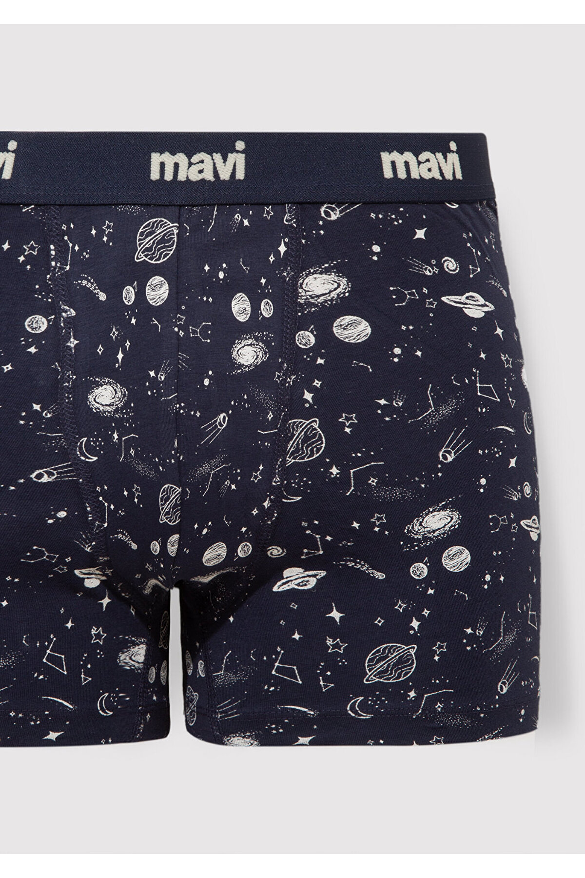 Mavi Gezegen Baskılı Lacivert Boxer 092456-33648 görsel 2