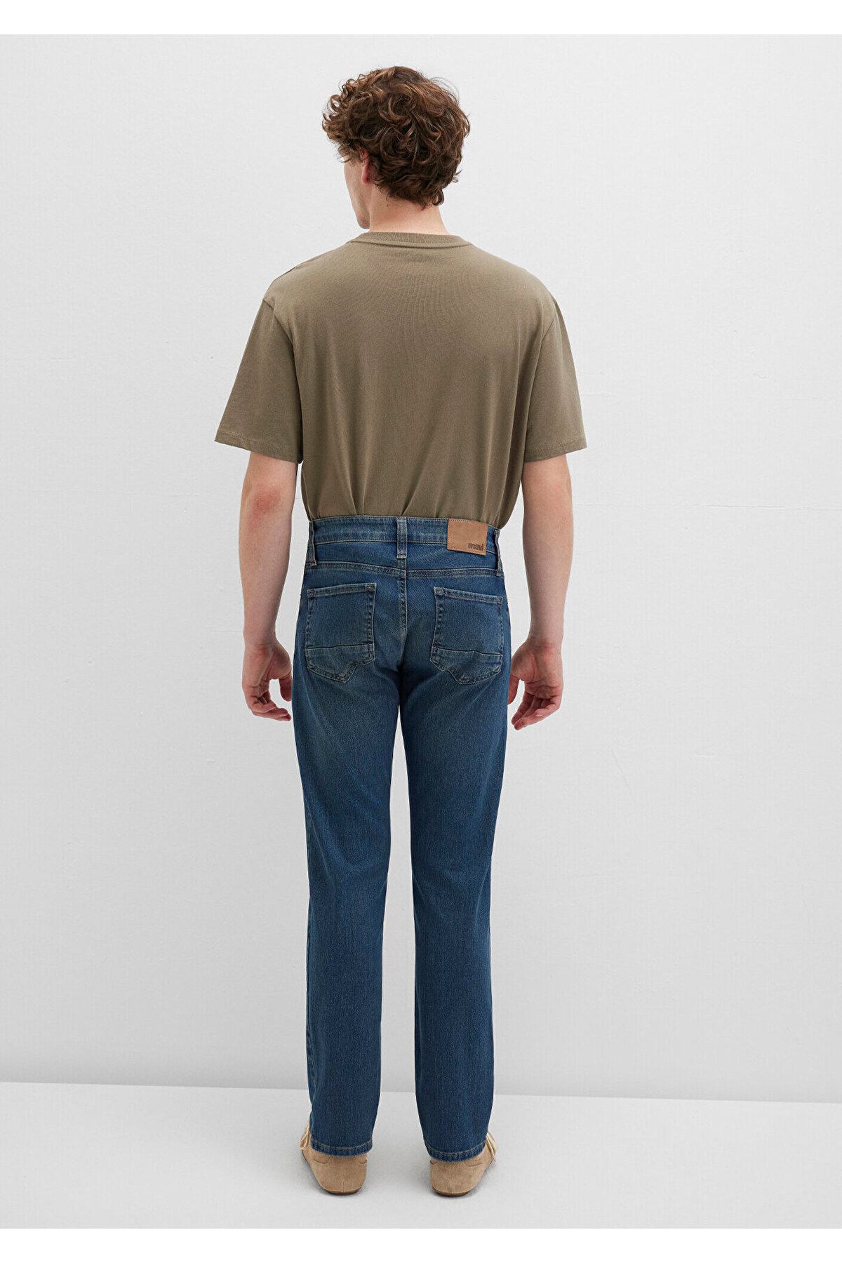Mavi Jake Gölgeli İndigo Mavisi Jean Pantolon 8842222407 görsel 4