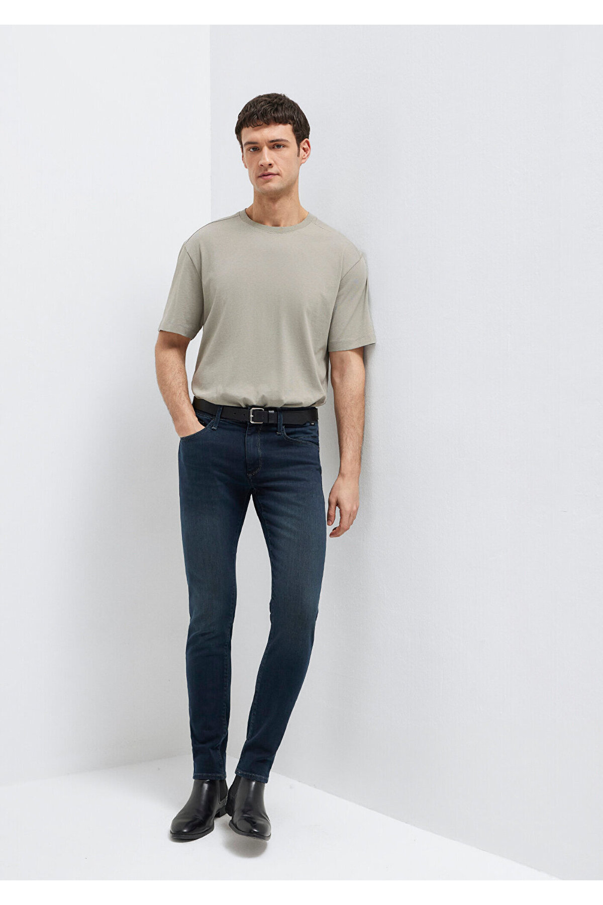 Mavi James Black Puslu Mürekkep Jean Pantolon 0042426976