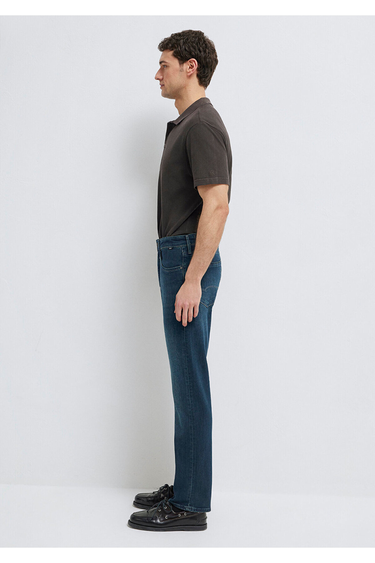Mavi Hunter Premium Koyu Jean Pantolon 0020231266 görsel 4