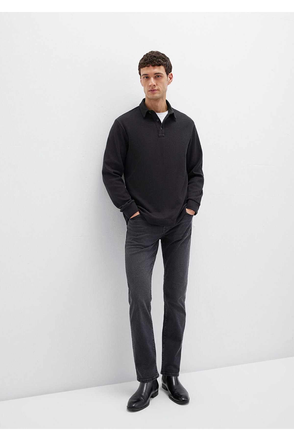 Mavi Martin Black Duman Gri Jean Pantolon 0037834819 görsel 2