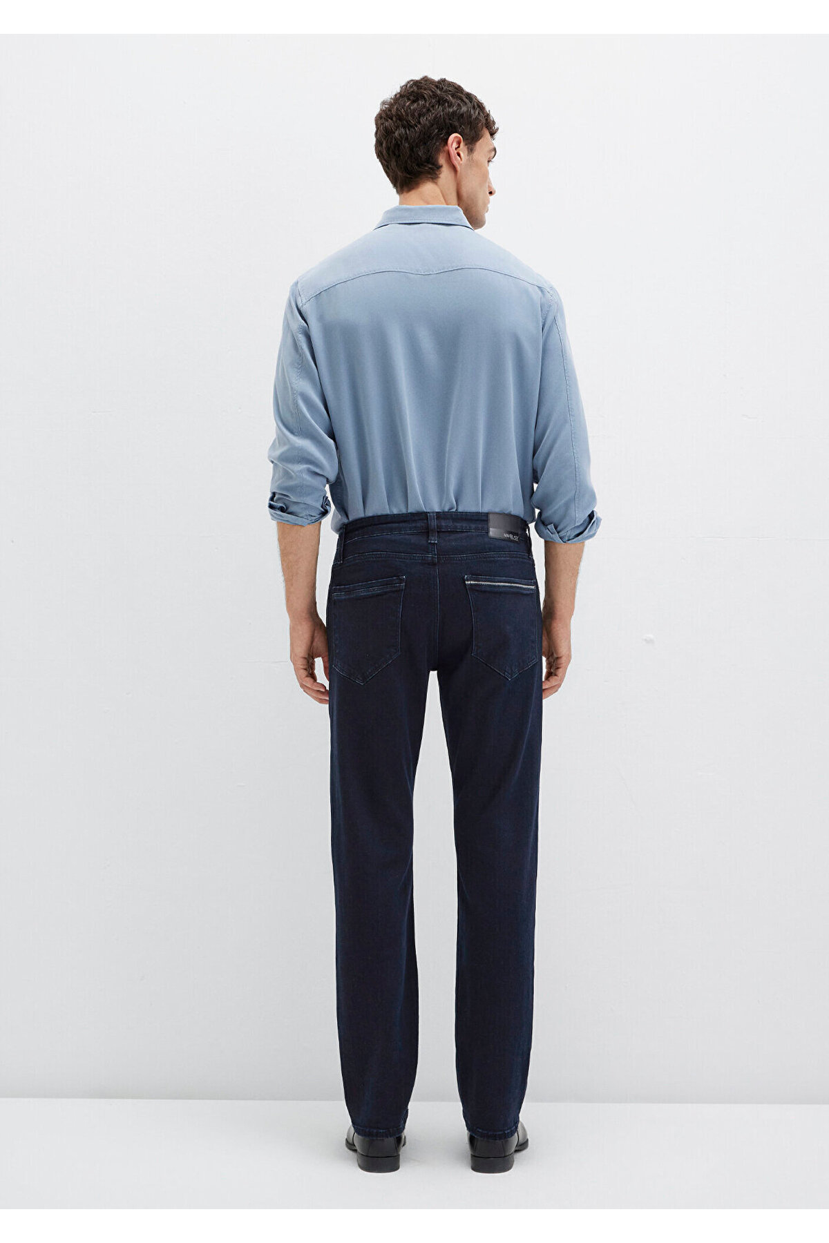Mavi Hunter Black Mürekkep Jean Pantolon 0020234818 görsel 4