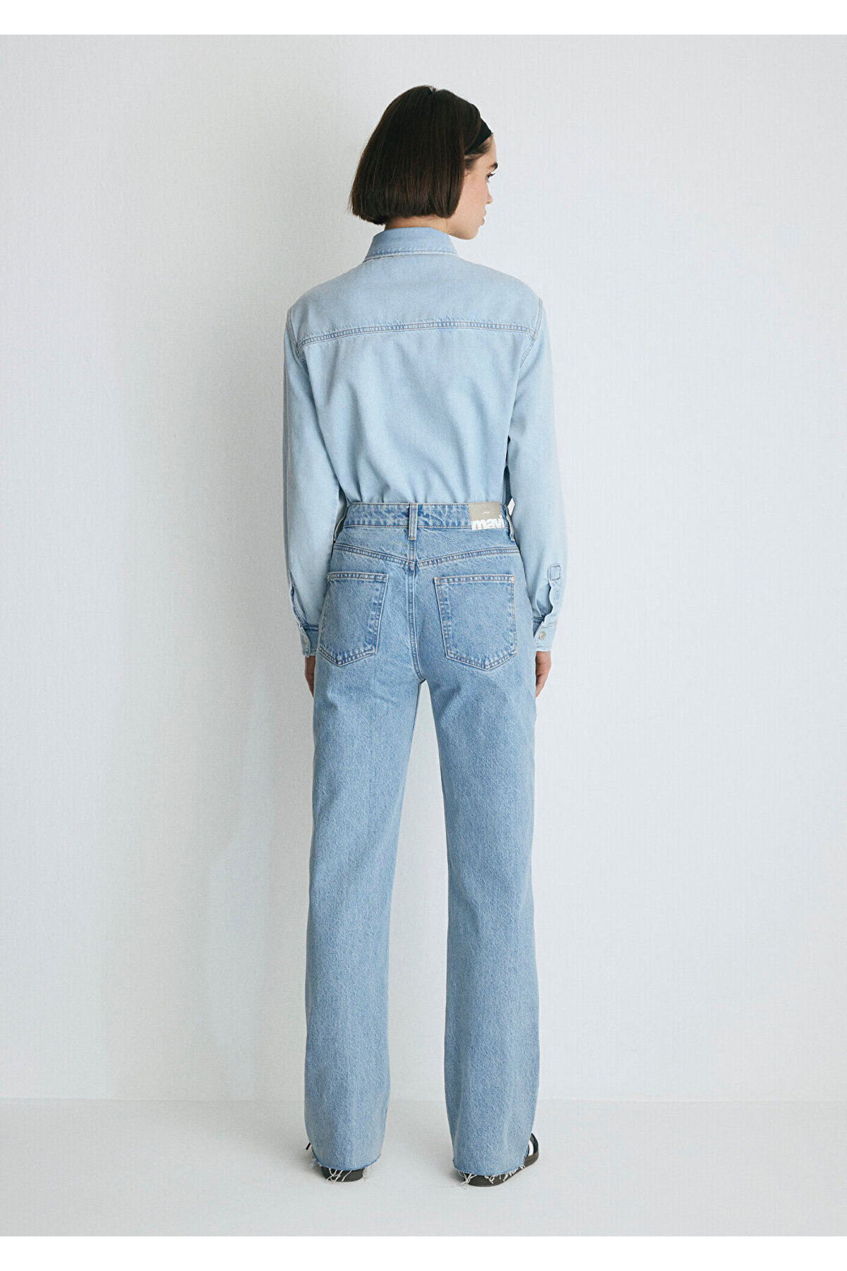 Mavi Victoria Real Blue Gölgeli Açık Jean Pantolon 101072-34111 görsel 5