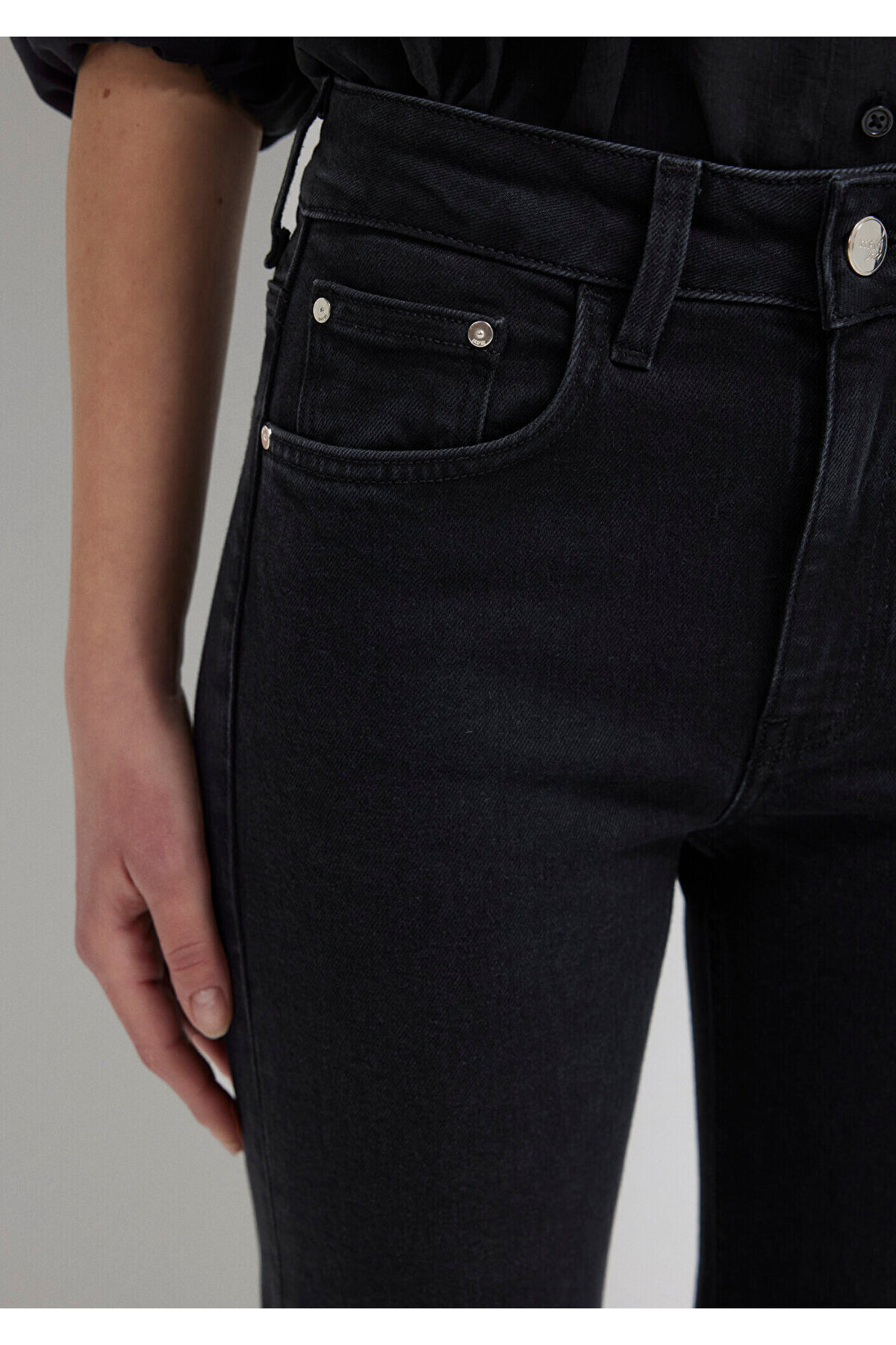 Mavi Maria Gold Premium Gri Smoke Jean Pantolon 101225-80998 görsel 7