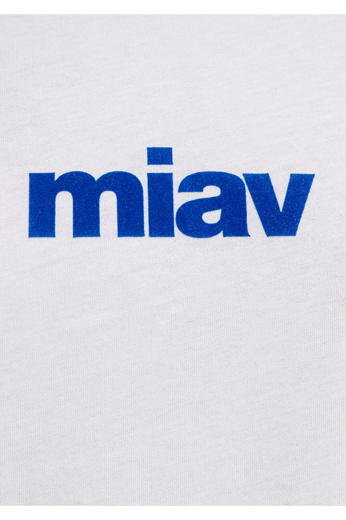 Mavi Miav Baskılı Beyaz Tişört Regular Fit / Normal Kesim 1610622-620 görsel 7