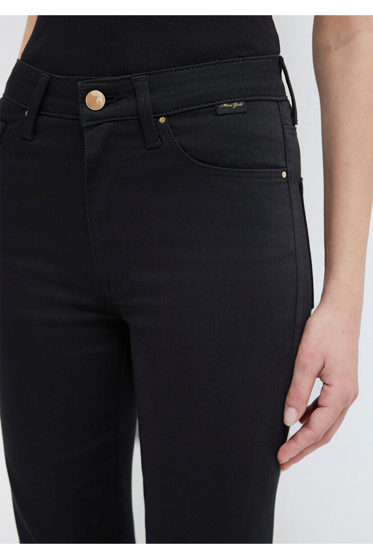 Mavi Kendra Gold Shape Siyah Jean Pantolon 1074622002 görsel 6