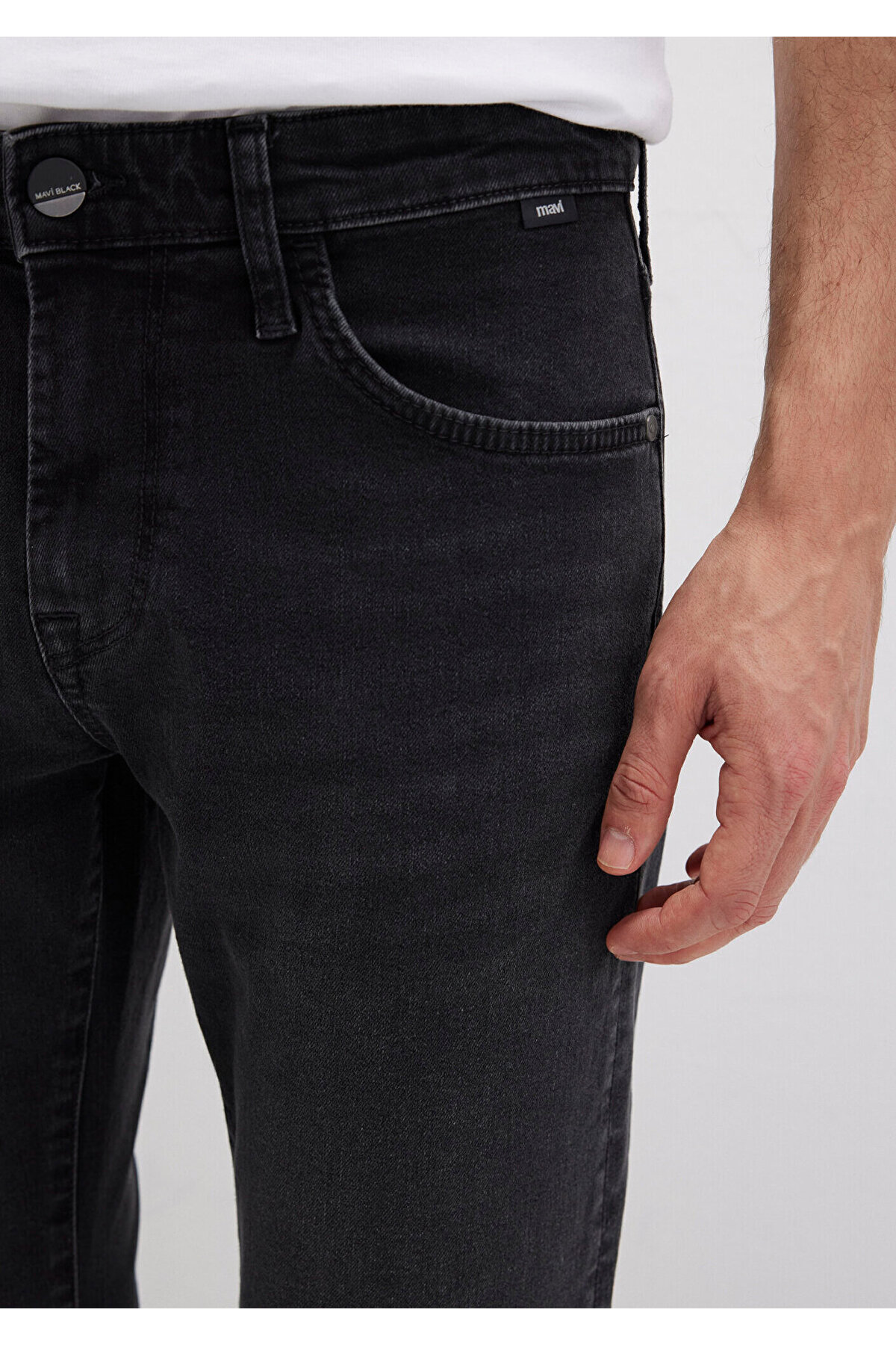 Mavi Martin Black Duman Gri Jean Pantolon 0037834819 görsel 5