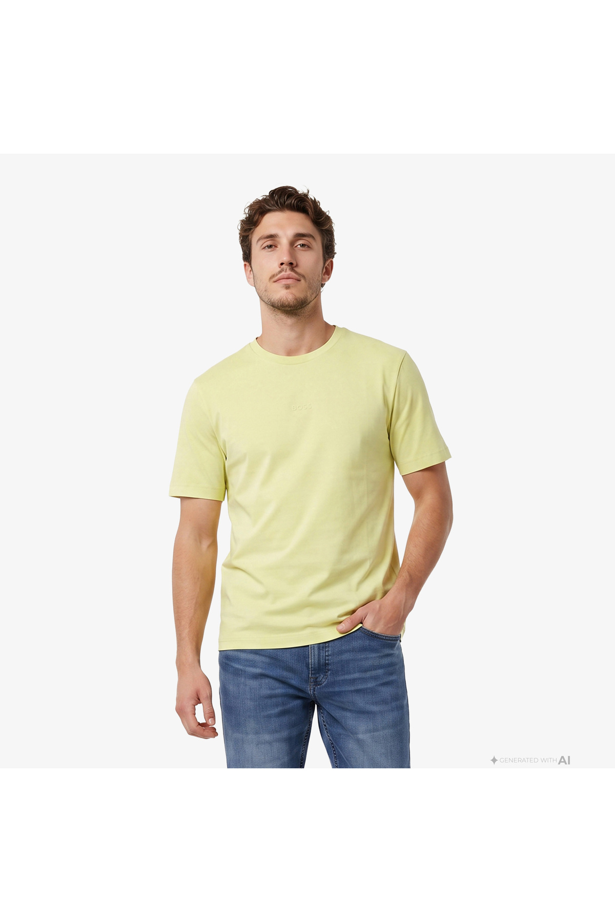 تیشرتمردانهBOSSبژ