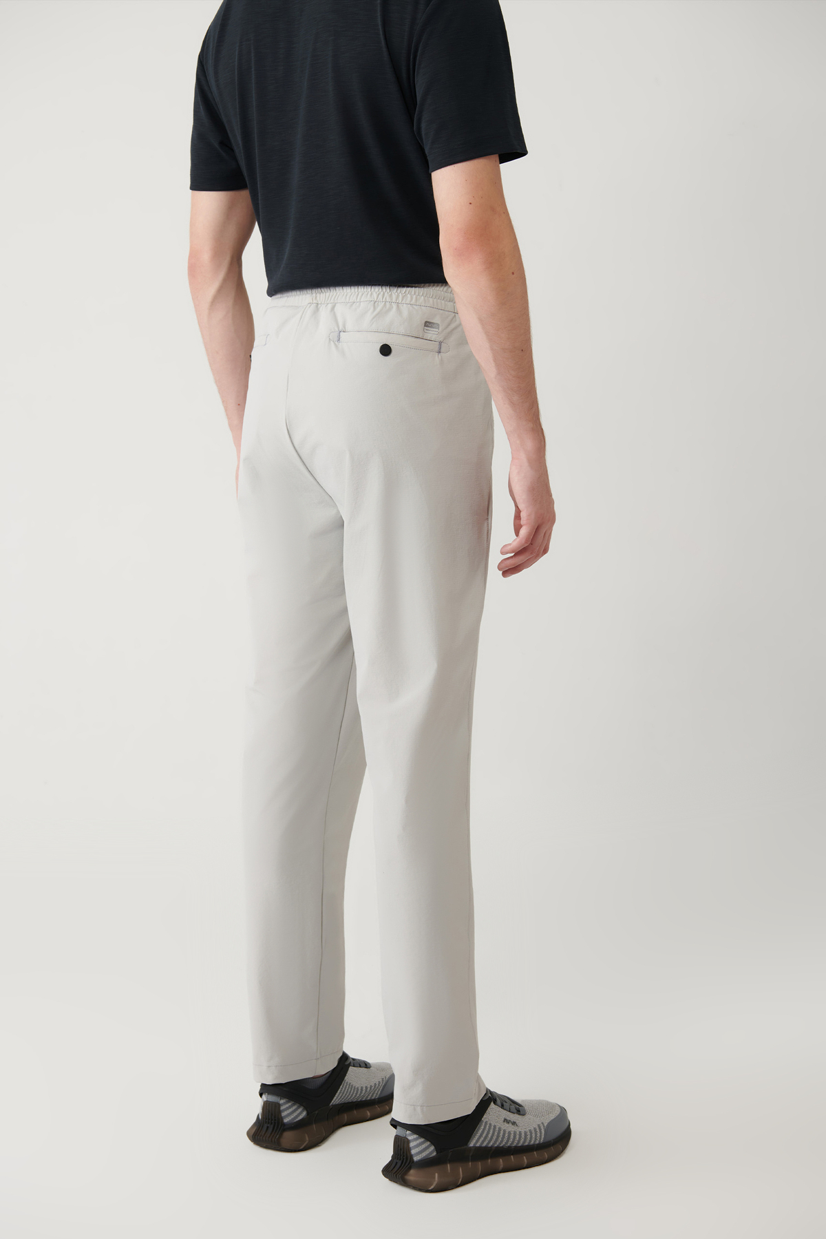 Avva Erkek Taş Beli Lastikli Fermuar Cepli Su İtici Bi-Stretch Relaxed Fit Pantolon A41Y3235 görsel 6