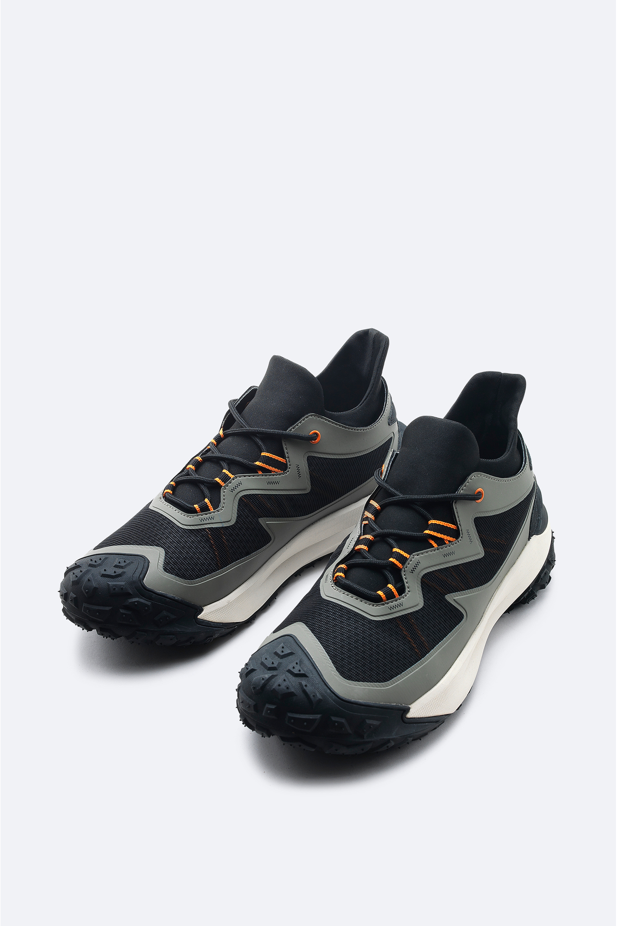 Avva Erkek Haki %100 Kauçuk Taban Su İtici Sneaker Ayakkabı A42Y8010 görsel 2
