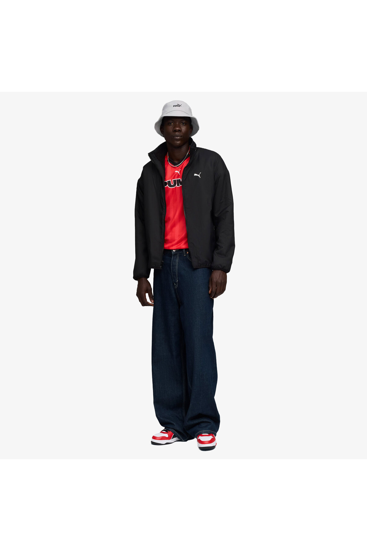Puma Reversible Erkek Siyah Ceket görsel 2