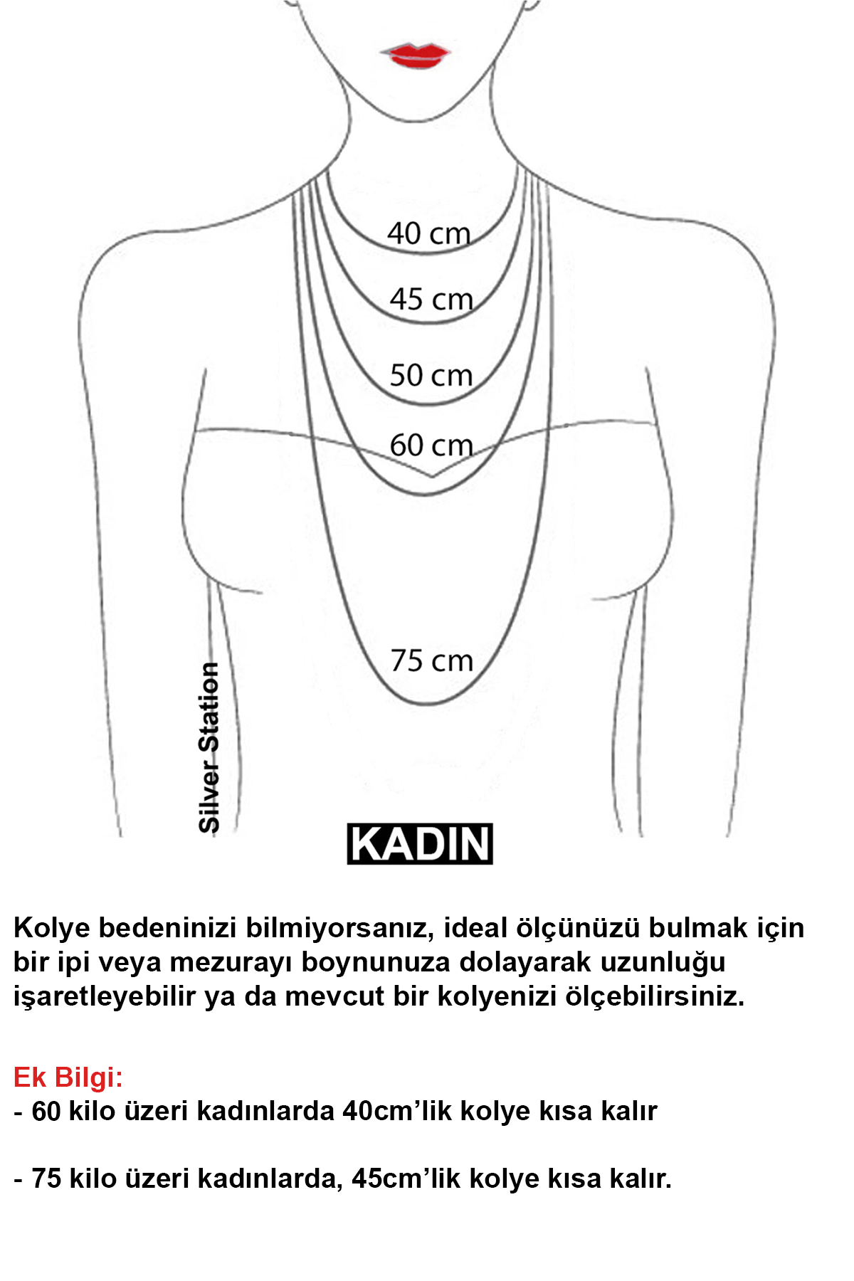 Silver Station 925 Ayar Gümüş Singapur Kolye ve Bileklik Set 40-45-50-55-60-75 cm görsel 6