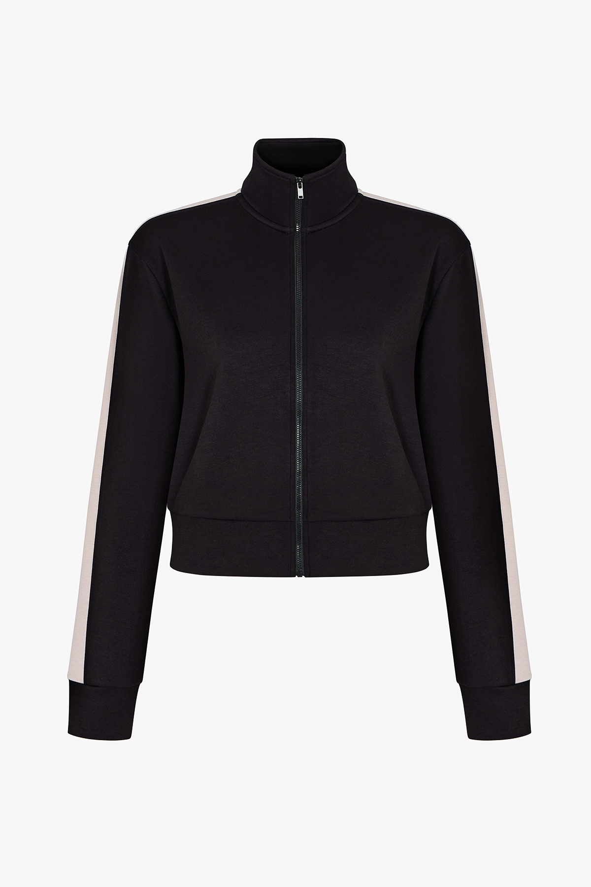 Penti Siyah İpeksi Dokunuş Silky Touch Şerit Detaylı Sweatshirt görsel 6