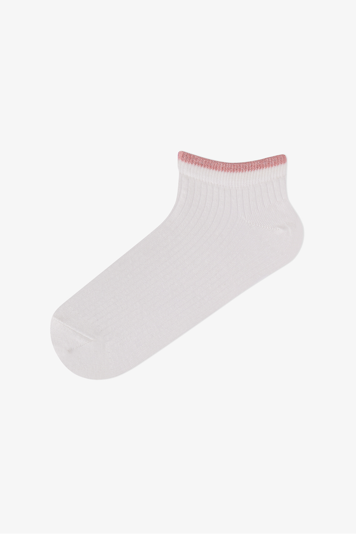 Penti Marsmelov Shimmer Ankle Pamuklu Simli 5 Çift Patik Çorap görsel 3