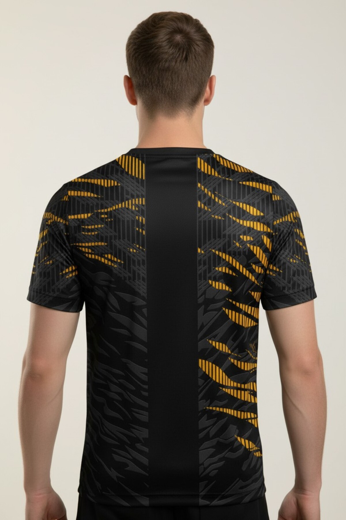 Lopron Antreman Forması Gym Siyah UFC t-shirt görsel 4