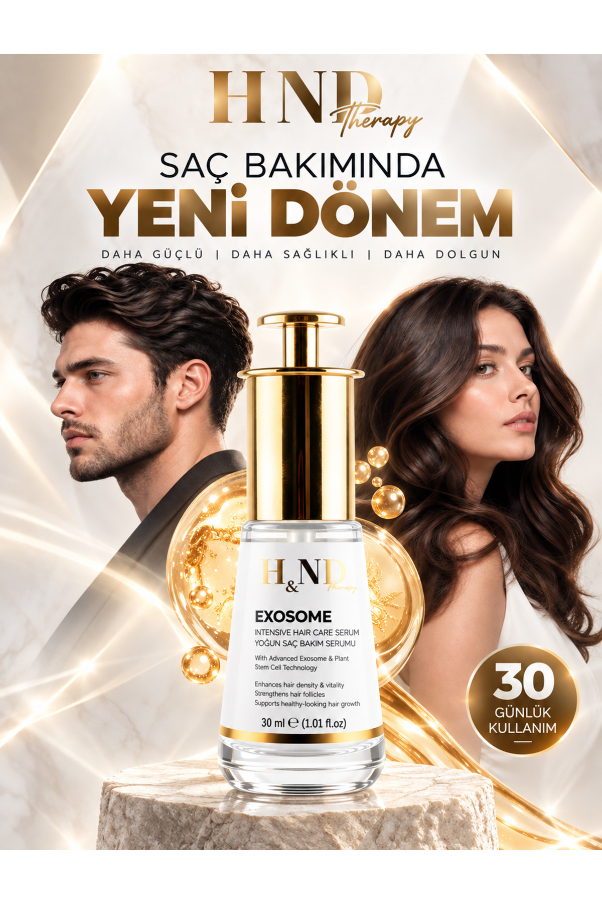 Saç Çoğaltma Exosome Vitamin — TYCCF30F9E811B03839945100 — تصویر 3 از 4