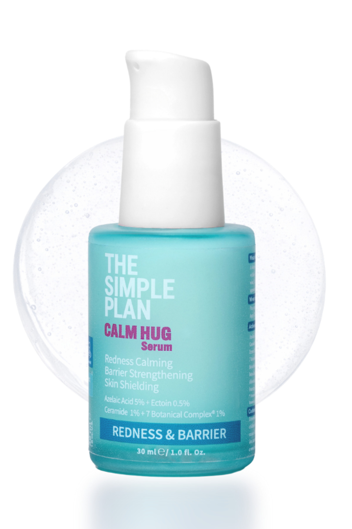 The Simple Plan Calm Hug Serum – Kızarıklık ve Hassas Cilt İçin Azelaic Acid + Ceramide + Ectoin Serum 30 ml — TSP-SRM-002