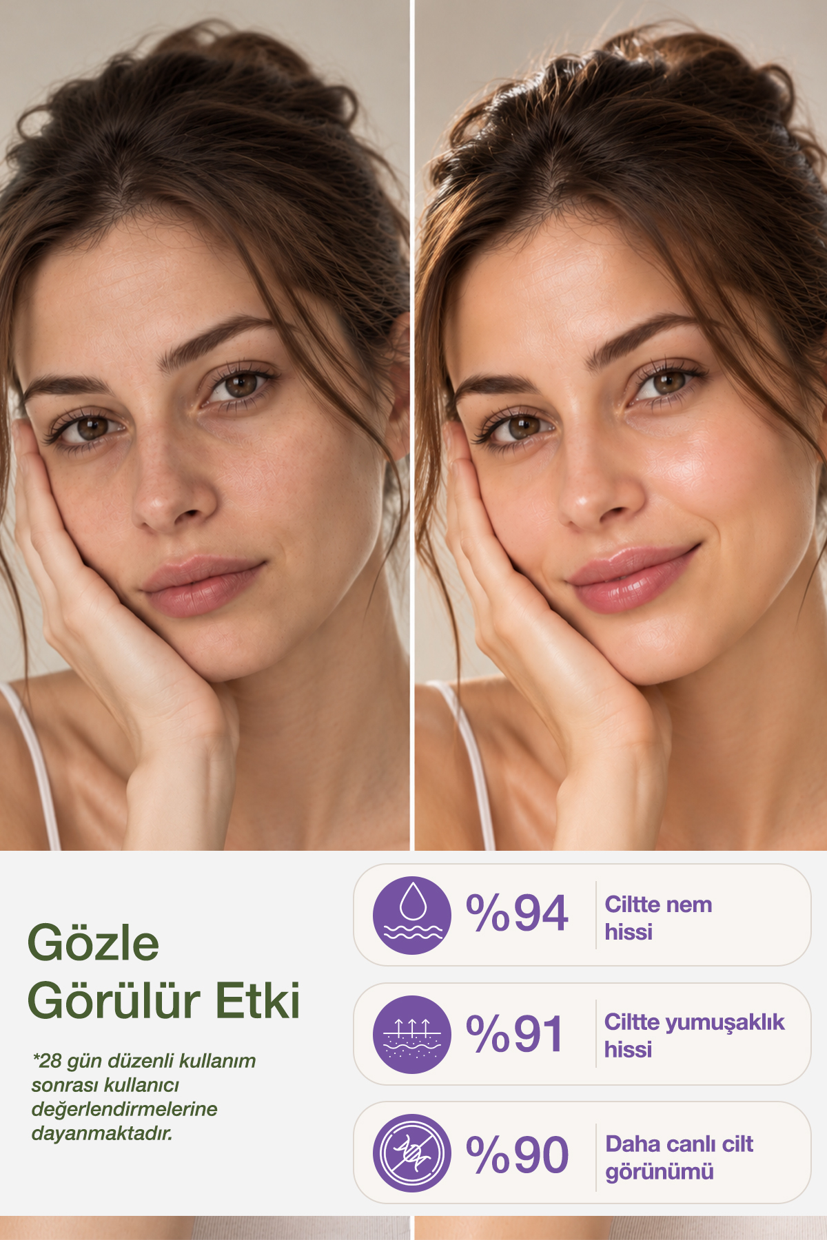Melatonin Serum | Gece Yenileyici & Onarıcı | Melatonin, Niasinamid, Hyaluronik Asit, Gül | 30mL — ECM00001 — تصویر 3 از 7