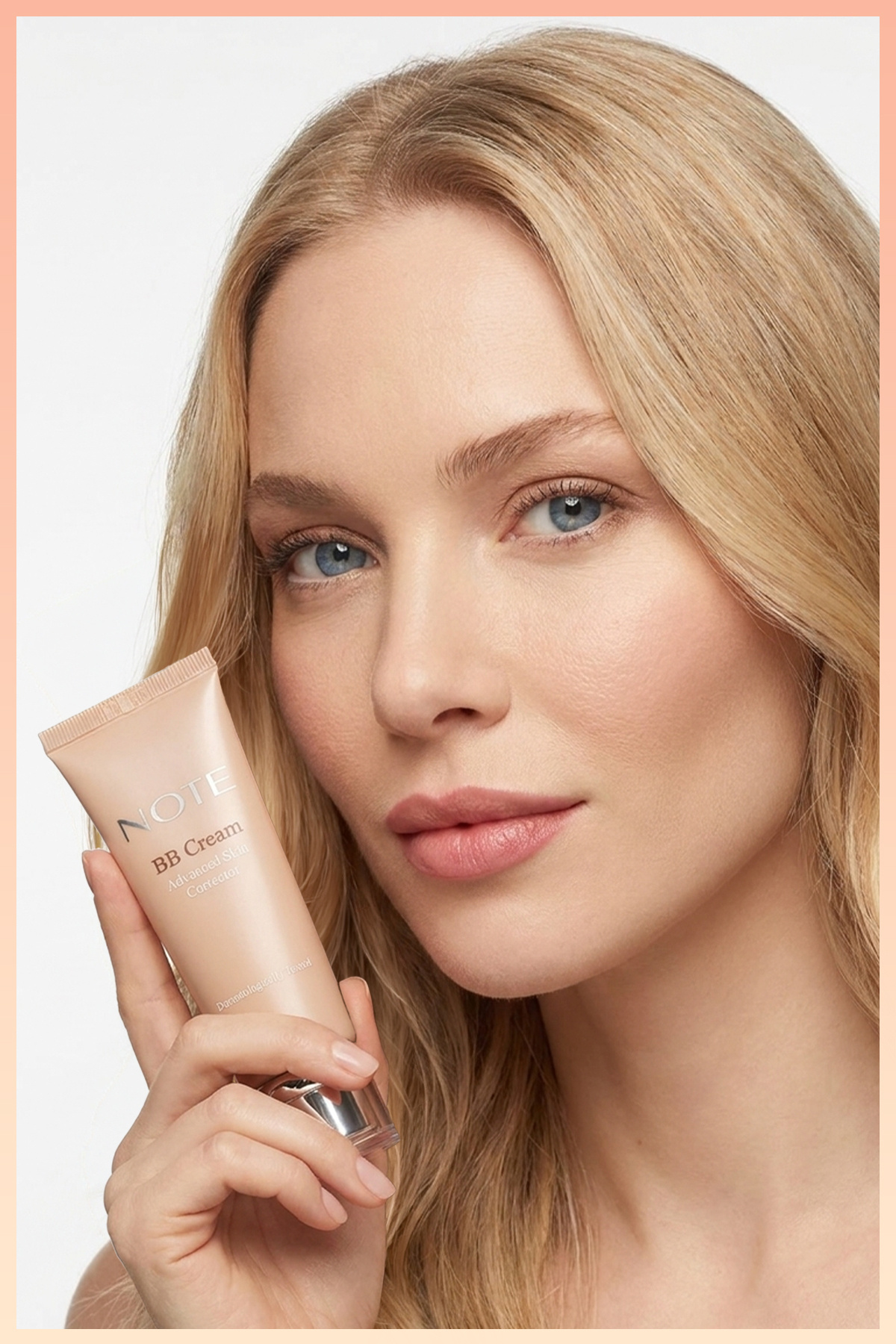 کرم BB با SPF 15، مرطوب کننده و پوشش قوی، کرم BB - 500، روشن متوسط ​​— بژ MSTR ضد لک — تصویر 7 از 8