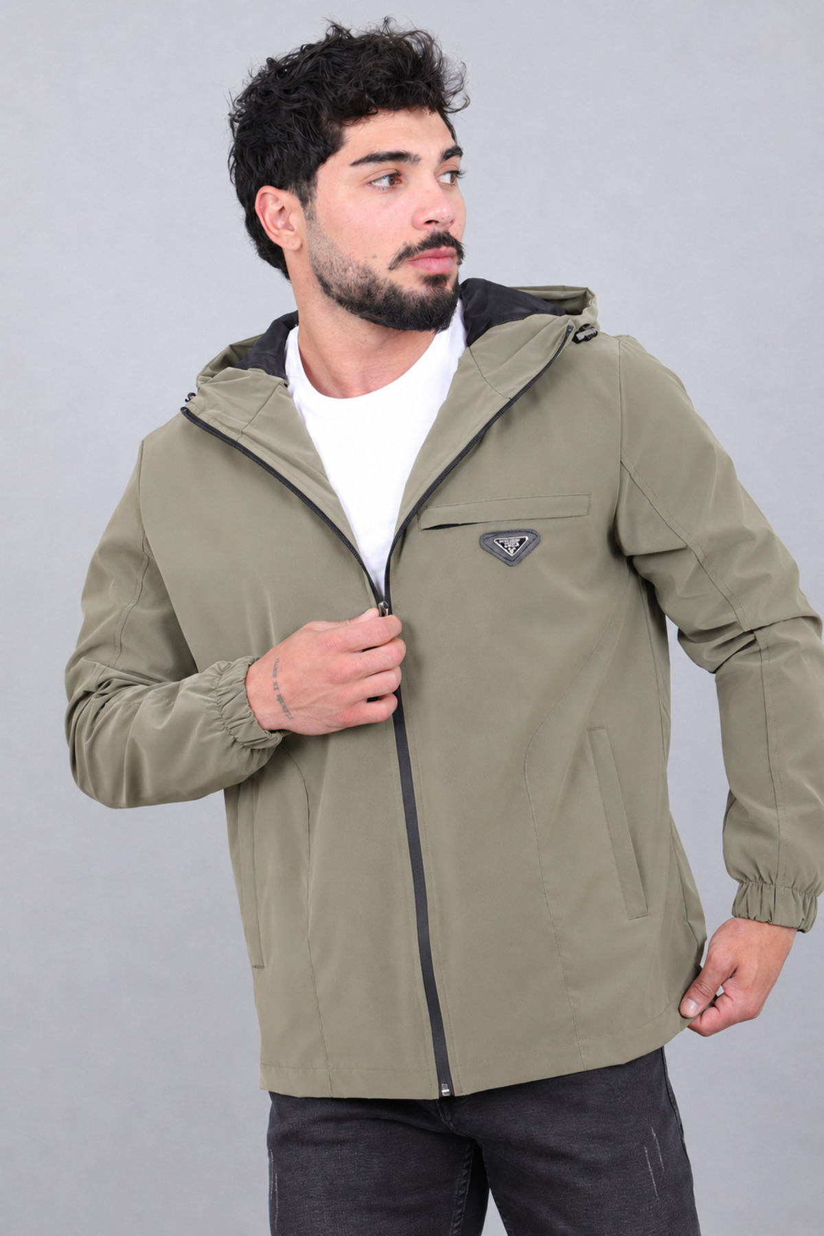 Sabit Kapüşonlu Nova Mevsimlik Mont PLDP 3016_60392 — رنگارنگ — تصویر 2 از 7