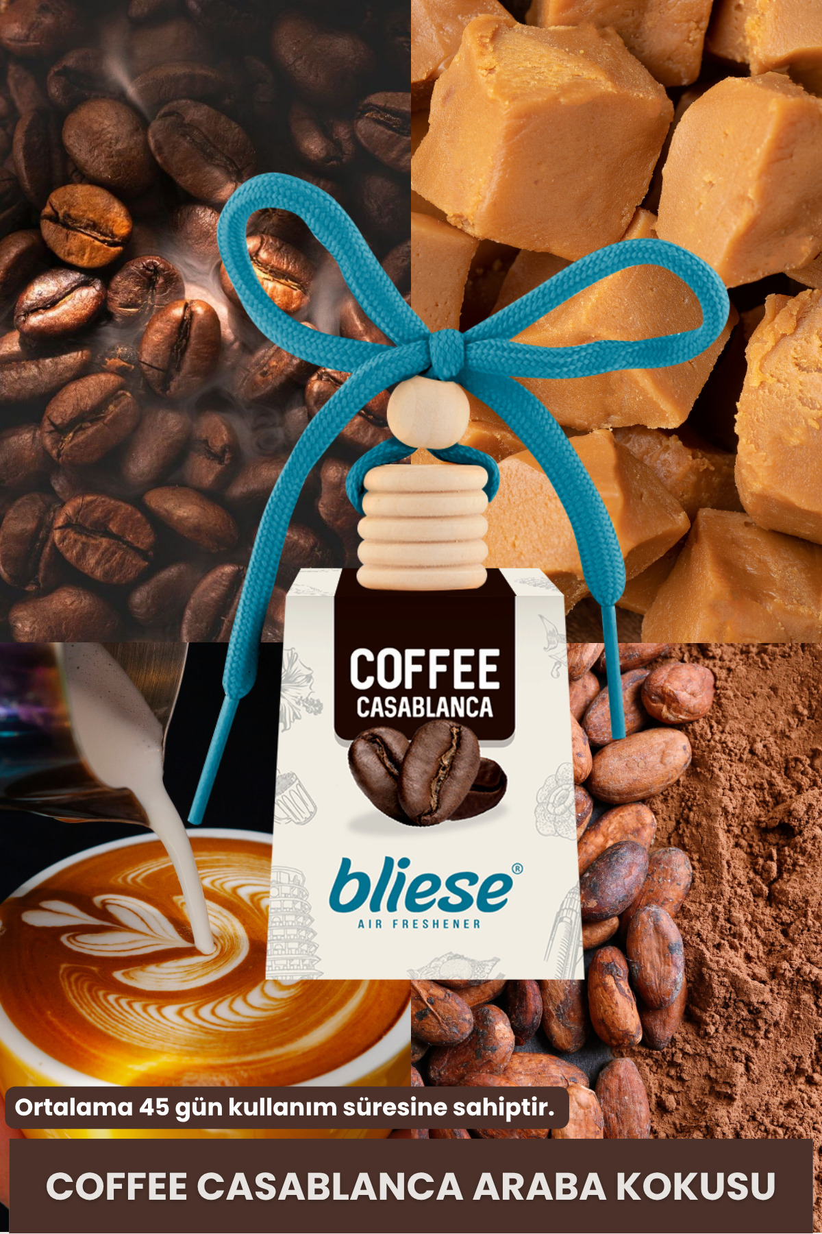 Coffee Casablanca Kahve Oda ve Oto Araç Kokusu, Araba Kokusu, Oto Kokusu